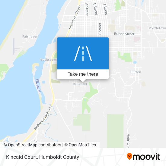 Kincaid Court map