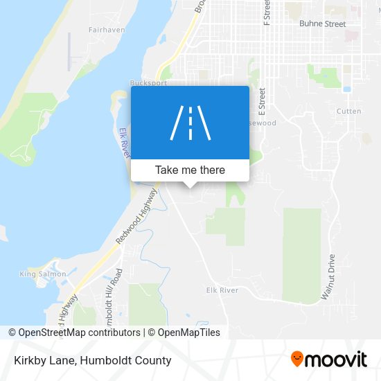 Mapa de Kirkby Lane