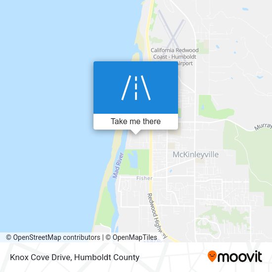 Mapa de Knox Cove Drive