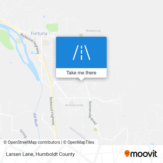 Larsen Lane map
