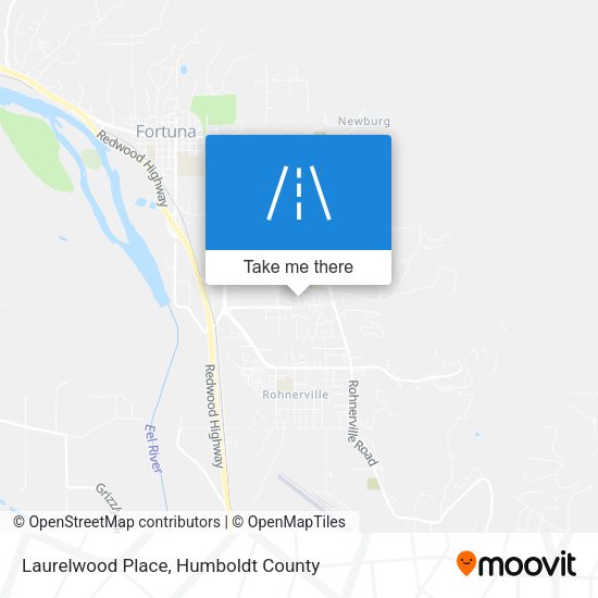 Laurelwood Place map