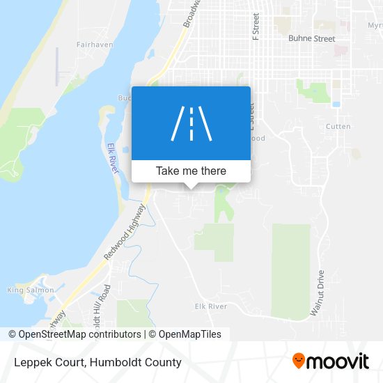 Mapa de Leppek Court