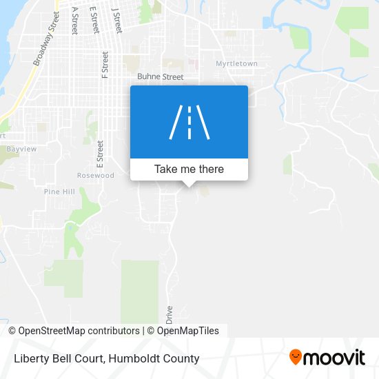 Liberty Bell Court map