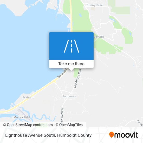 Lighthouse Avenue South map