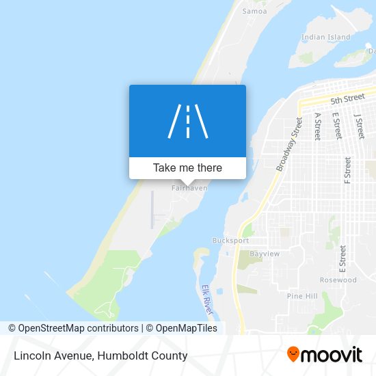 Lincoln Avenue map