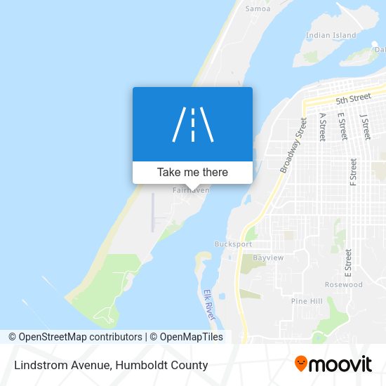 Mapa de Lindstrom Avenue