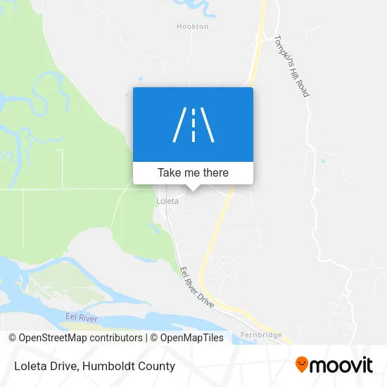Loleta Drive map