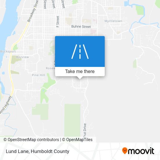 Mapa de Lund Lane