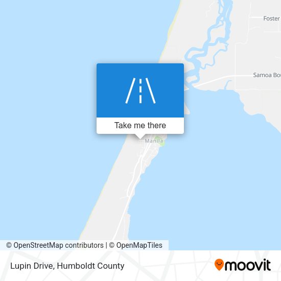 Lupin Drive map