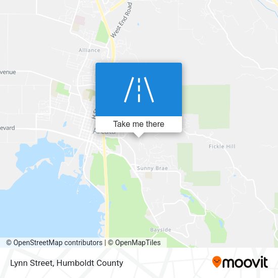 Mapa de Lynn Street
