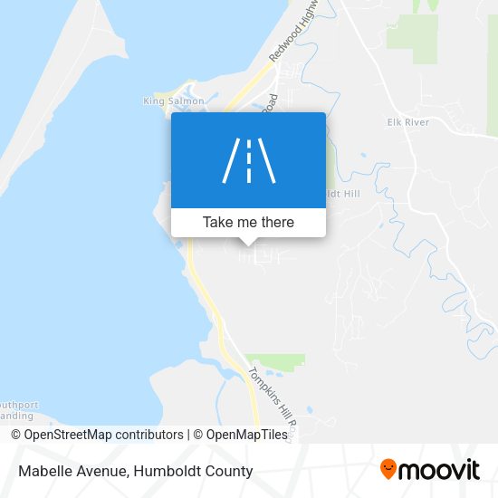 Mabelle Avenue map