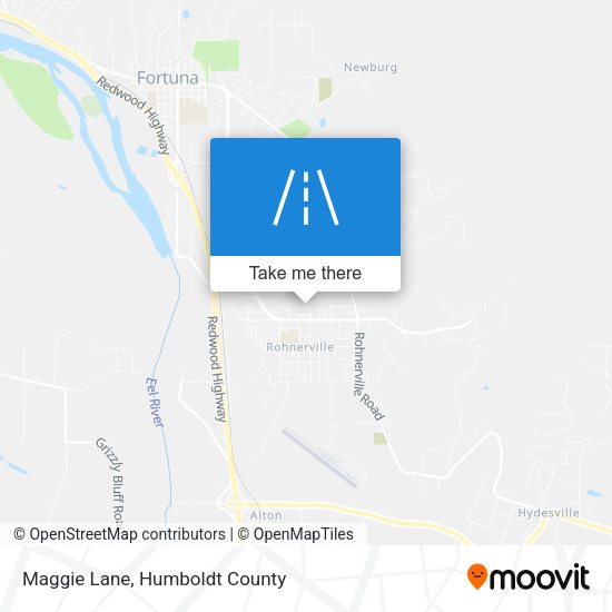 Maggie Lane map