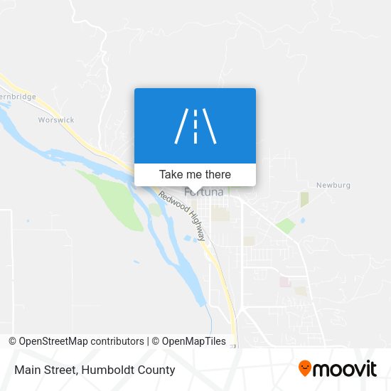 Main Street map