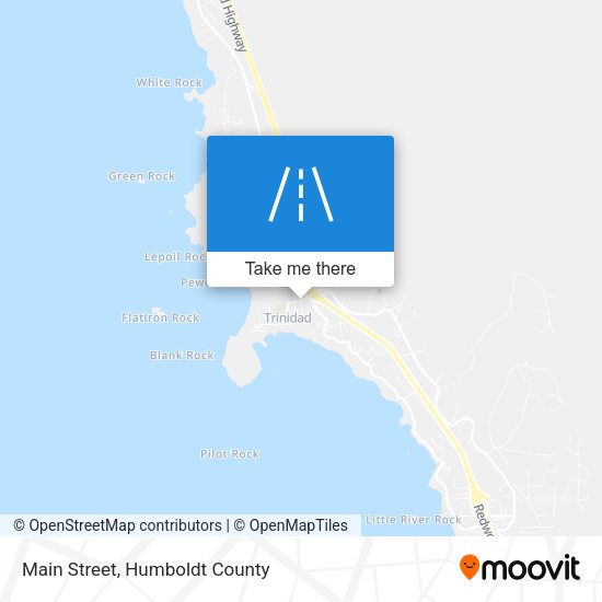 Main Street map