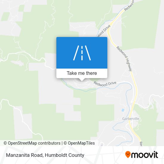 Mapa de Manzanita Road