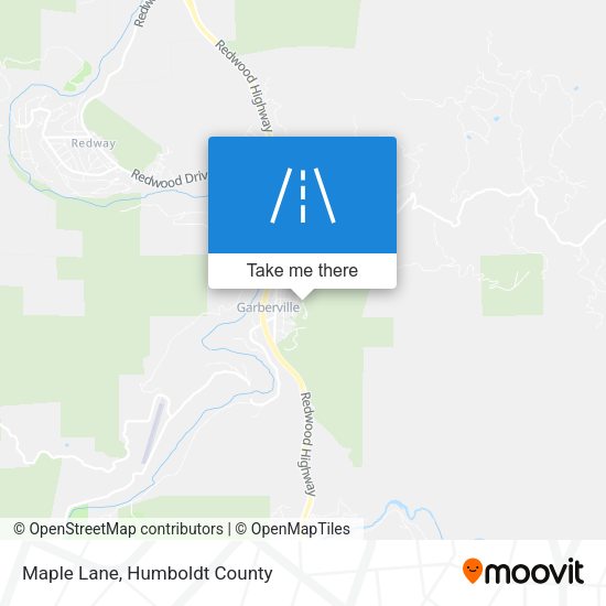 Mapa de Maple Lane