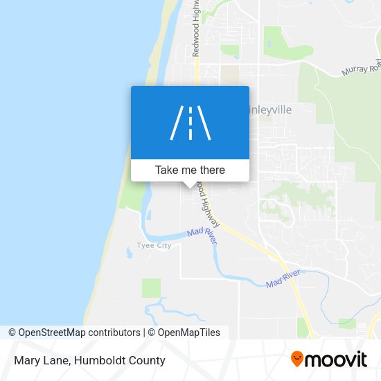 Mapa de Mary Lane
