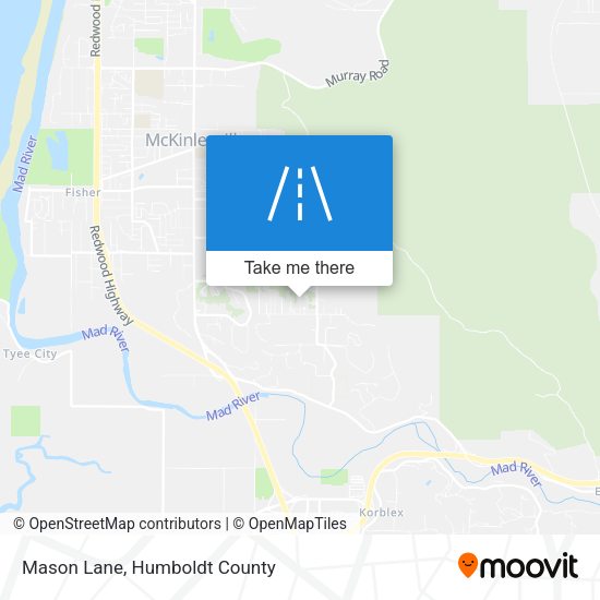 Mapa de Mason Lane
