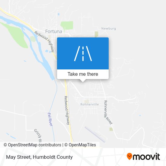 May Street map