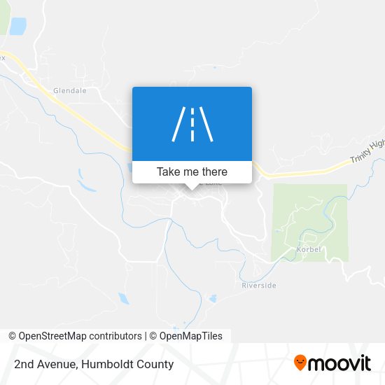 2nd Avenue map