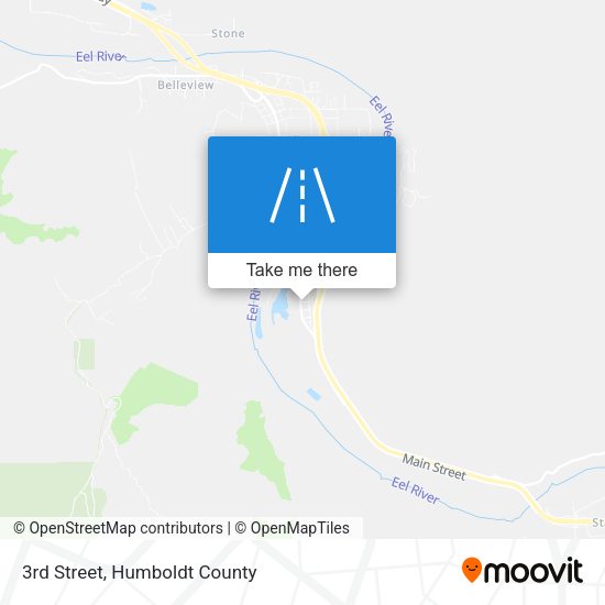 3rd Street map