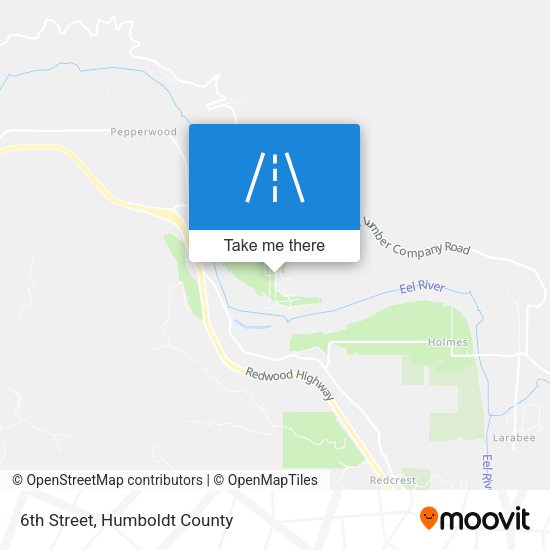6th Street map