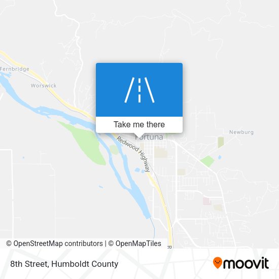 8th Street map
