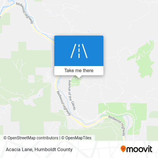 Mapa de Acacia Lane