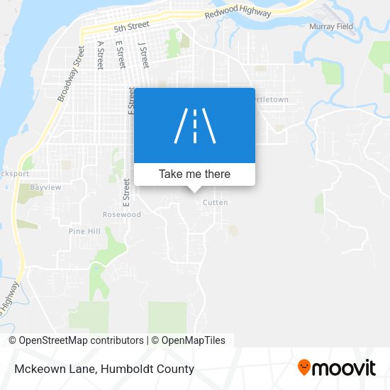 Mapa de Mckeown Lane