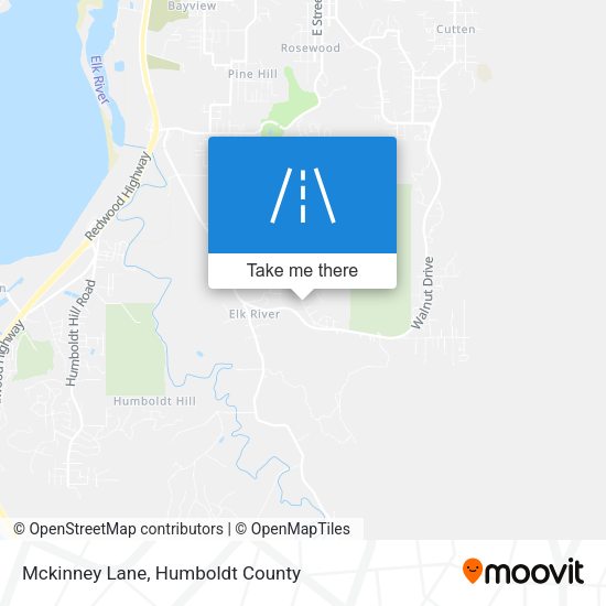 Mapa de Mckinney Lane
