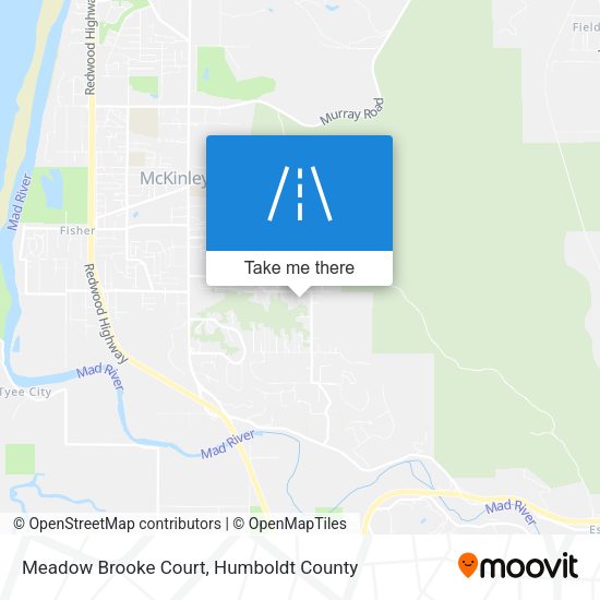 Meadow Brooke Court map