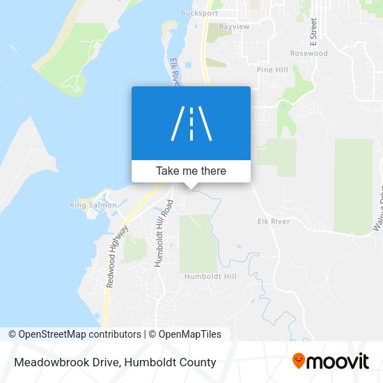Meadowbrook Drive map