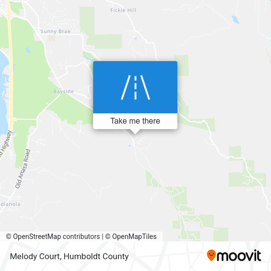 Melody Court map