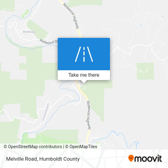 Mapa de Melville Road