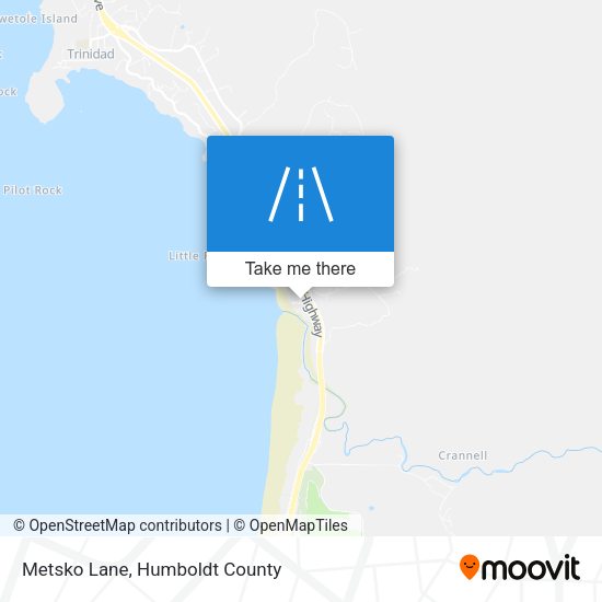 Metsko Lane map