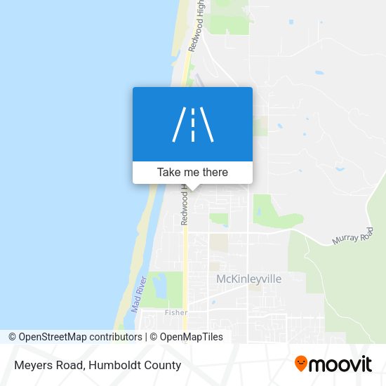 Meyers Road map