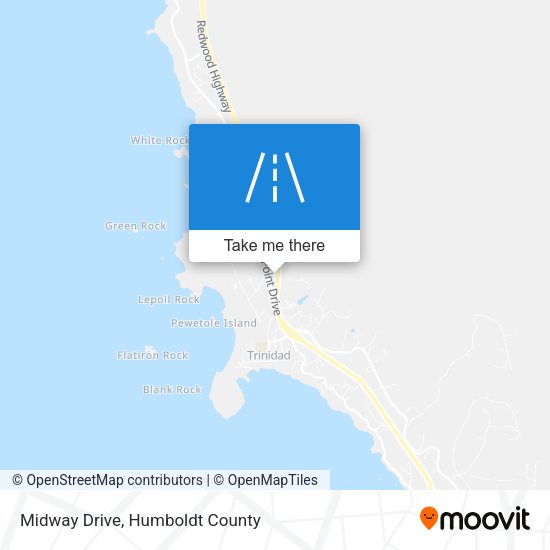 Midway Drive map