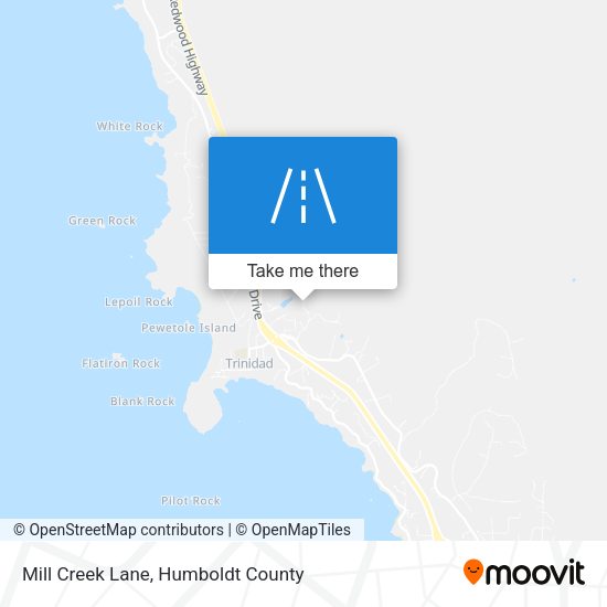 Mapa de Mill Creek Lane