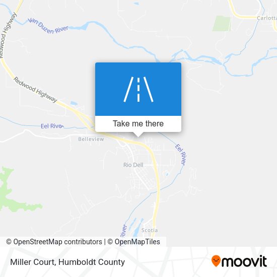 Mapa de Miller Court