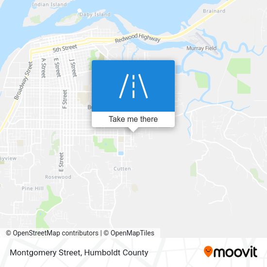 Montgomery Street map