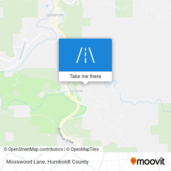 Mapa de Mosswood Lane