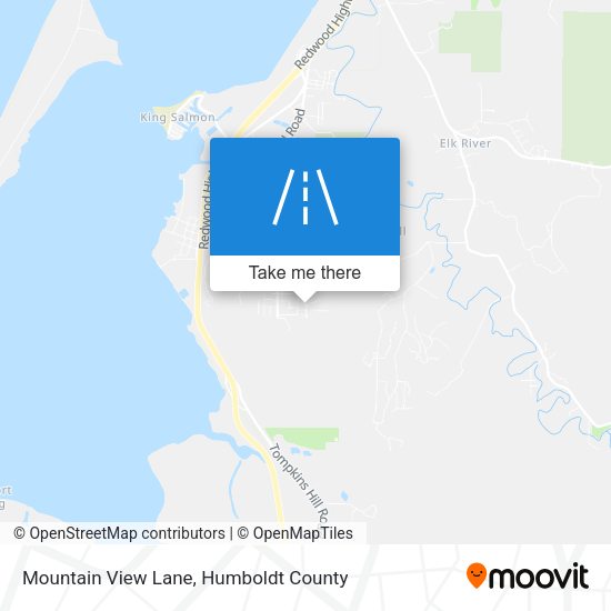 Mapa de Mountain View Lane