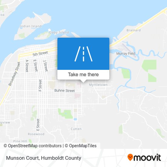 Munson Court map