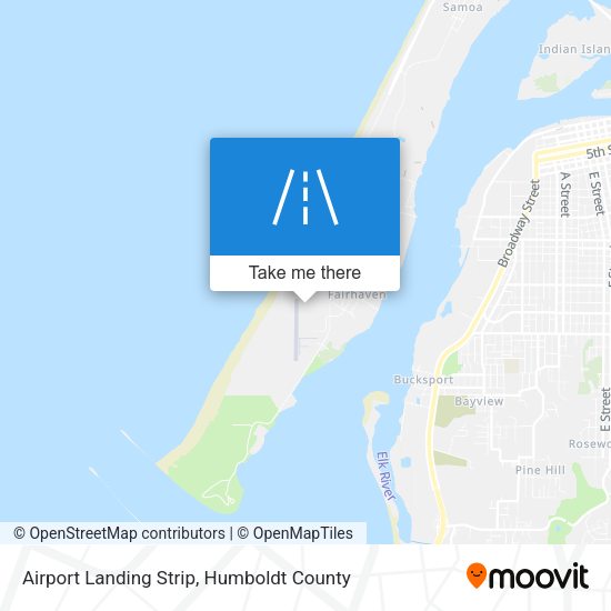 Airport Landing Strip map