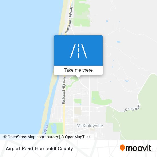 Mapa de Airport Road