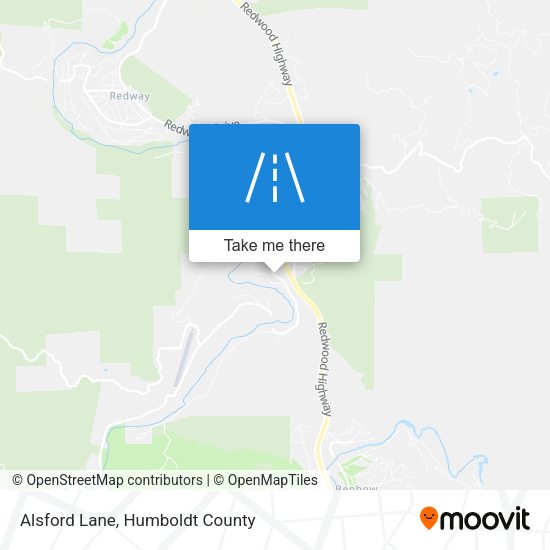 Alsford Lane map