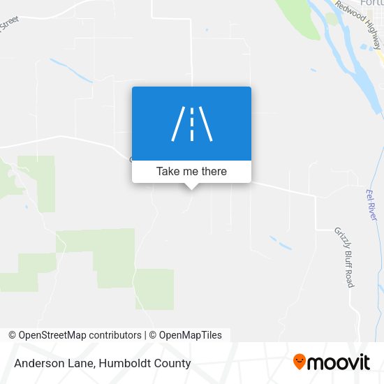 Anderson Lane map