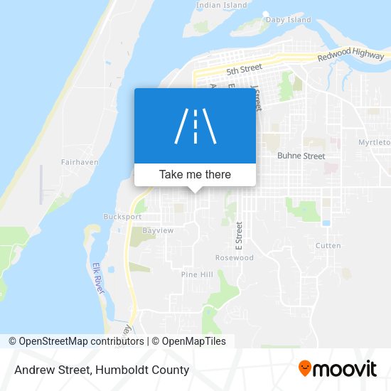 Andrew Street map