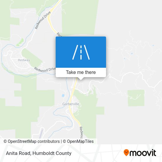 Mapa de Anita Road
