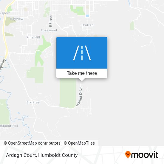 Ardagh Court map